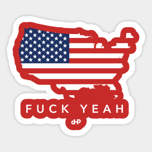 America, Fuck Yeah Sticker